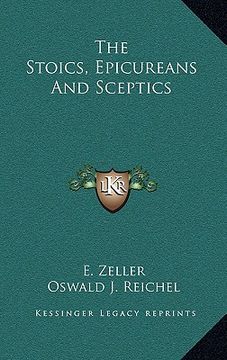 portada the stoics, epicureans and sceptics (en Inglés)