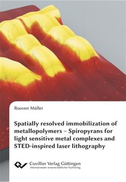 portada Spatially Resolved Immobilization of Metallopolymers (en Inglés)