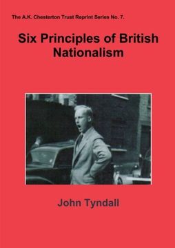 portada Six Principles of British Nationalism (A.K. Chesterton Trust Reprint) (in English)