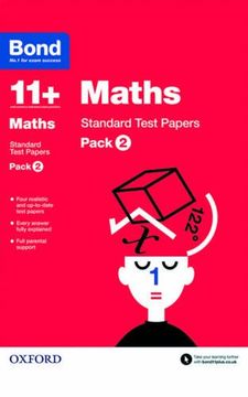 portada Bond 11+: Maths: Standard Test Papers: Pack 2