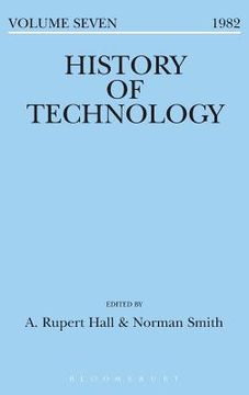 portada History of Technology Volume 7 (en Inglés)