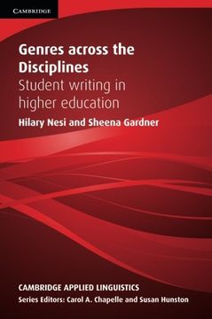 portada Genres Across the Disciplines: Student Writing in Higher Education (Cambridge Applied Linguistics) (en Inglés)