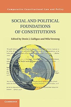 portada Social and Political Foundations of Constitutions (Comparative Constitutional law and Policy) (en Inglés)