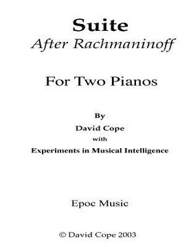 portada Suite (After Rachmaninoff) (en Inglés)