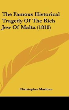 portada the famous historical tragedy of the rich jew of malta (1810) (in English)