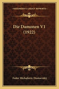 portada Die Damonen V1 (1922) (in German)