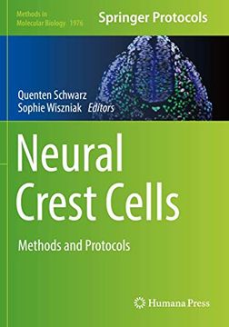 portada Neural Crest Cells: Methods and Protocols (en Inglés)