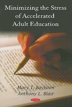 portada minimizing the stress of accelerated adult education