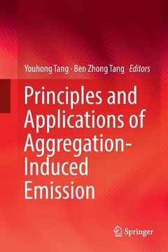 portada Principles and Applications of Aggregation-Induced Emission (in English)