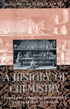 portada a history of chemistry (en Inglés)