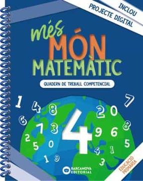 portada Mes mon Matematic 4º Educacio Primaria Quadern Cataluña / Islas Balears 