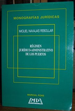 portada Regimen Juridico-Administrativo de los Puertos