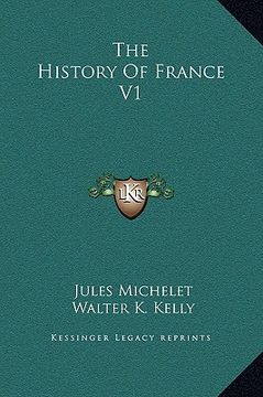 portada the history of france v1 (en Inglés)