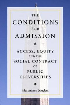 portada The Conditions for Admission: Access, Equity, and the Social Contract of Public Universities (en Inglés)
