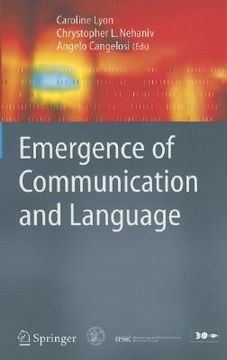 portada emergence of communication and language (en Inglés)