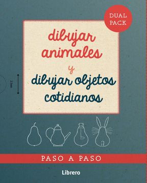 portada Pack Aprende a Dibujar Formato Vintage: Ojetos Cotidianos y Animales (en Español Latino)