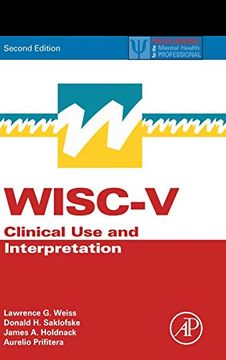portada Wisc-V Assessment and Interpretation: Clinical use and Interpretation (Practical Resources for the Mental Health Professional) (in English)