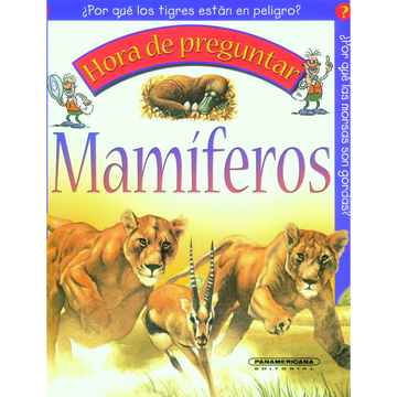 portada Mamiferos / Mammals (Hora De Preguntar / Question Time) (Spanish Edition)