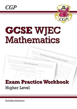 portada New Wjec Gcse Maths Exam Practice Workbook: Higher (Includes Answers) (en Inglés)
