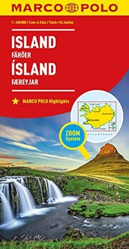 portada Iceland Marco Polo map (Marco Polo Maps) (en Alemán)