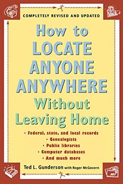 portada How to Locate Anyone Anywhere: Without Leaving Home (en Inglés)