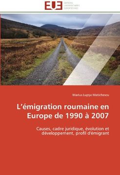 portada L'Emigration Roumaine En Europe de 1990 a 2007