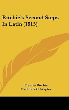 portada ritchie's second steps in latin (1915)