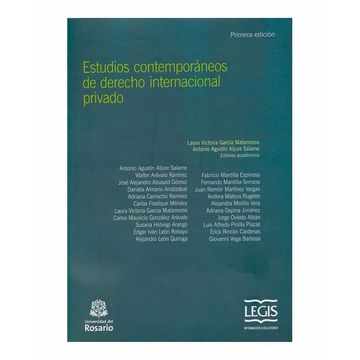 portada Estudios Contemporáneos de Derecho Internacional Privado (in Spanish)