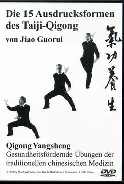 portada Die 15 Ausdrucksformen des Taiji-Qigong, 1 dvd (en Alemán)
