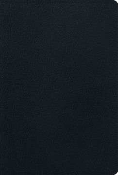 portada ESV Men's Study Bible (Genuine Leather, Black)
