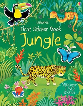portada First Sticker Book Jungle (First Sticker Books)