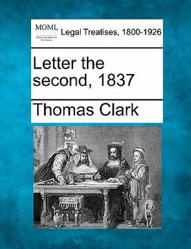 portada letter the second, 1837 (in English)