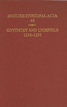 portada English Episcopal Acta, 44: Coventry & Lichfield 1258-1295