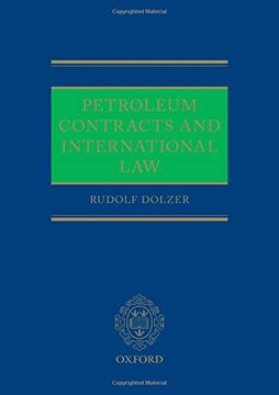 portada Petroleum Contracts and International law (en Inglés)