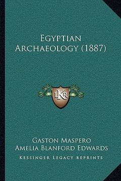 portada egyptian archaeology (1887) (en Inglés)
