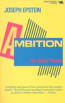 portada ambition: the secret passion (en Inglés)
