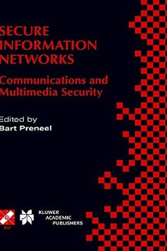 portada secure information networks: communication and multimedia security (en Inglés)