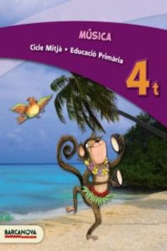 portada Música 4t CM. Llibre de l ' alumne (ed. 2013) (Cicle Mitjà) (en Catalá)