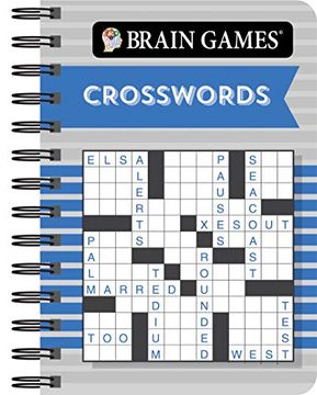 portada Brain Games Mini - Crosswords (Blue) 