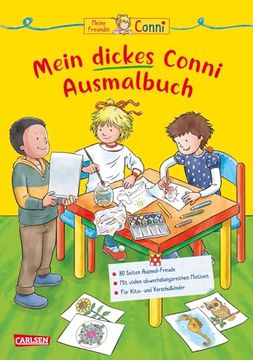 portada Conni Gelbe Reihe (Besch? Ftigungsbuch): Mein Dickes Conni-Ausmalbuch (in German)