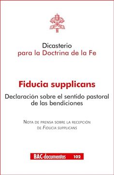 portada Dicasterio Para Doctrina de fe Fiducia Supplicans (in Spanish)
