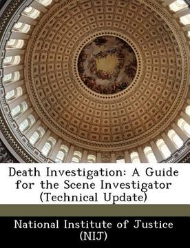 portada death investigation: a guide for the scene investigator (technical update)