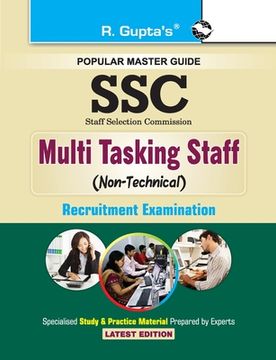 portada Ssc: Multi Tasking Staff (NonTechnical) Paper I & II Recruitment Exam Guide