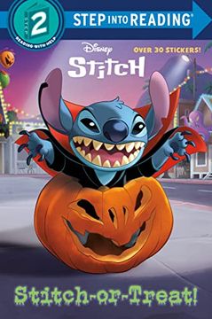 portada Stitch-Or-Treat! (Disney Stitch) (Step Into Reading) (en Inglés)