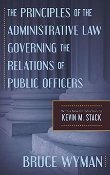 portada The Principles of the Administrative Law Governing the Relations of Public Officers