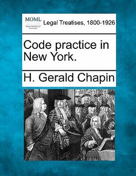 portada code practice in new york. (en Inglés)