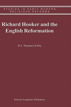 portada richard hooker and the english reformation (en Inglés)