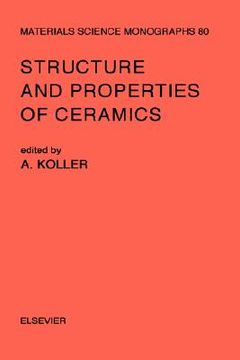 portada structure and properties of ceramics (en Inglés)