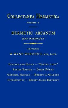 portada hermetic arcanum: collectanea hermetica volume 1 (en Inglés)