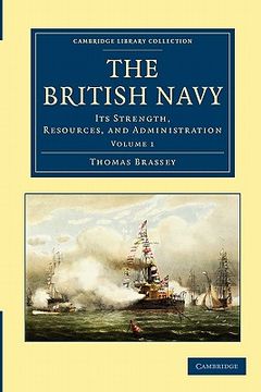 portada The British Navy 5 Volume Set: The British Navy - Volume 1 (Cambridge Library Collection - Naval and Military History) (en Inglés)